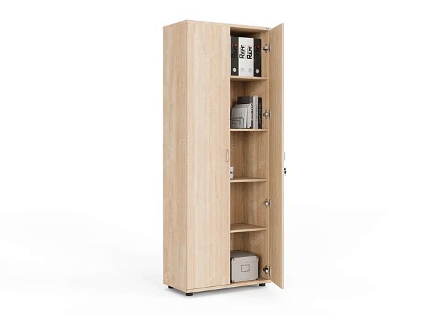 ЛАЙТ / LIGHT RLG038-70x35 Шкаф 4 полки 70x35x183 Дуб Сонома - Вид 4