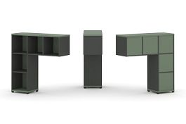 Concept Надставка низкая CN.ONN-001 Кобо/Антрацит/Металл Антрацит 1099*365*1130 - Фото предпросмотра