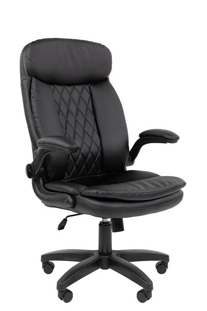Офисное кресло Chairman 533 Россия экокожа черный - Вид 1