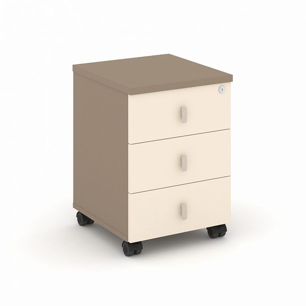 Тумба мобильная "ESTETICA" ES-ТМ-3 Сатин - Вид 1