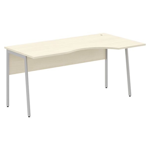 Стол прямой СА-1P(R) Клен*/Алюминий 1600х900х755 IMAGO PLUS - Вид 1