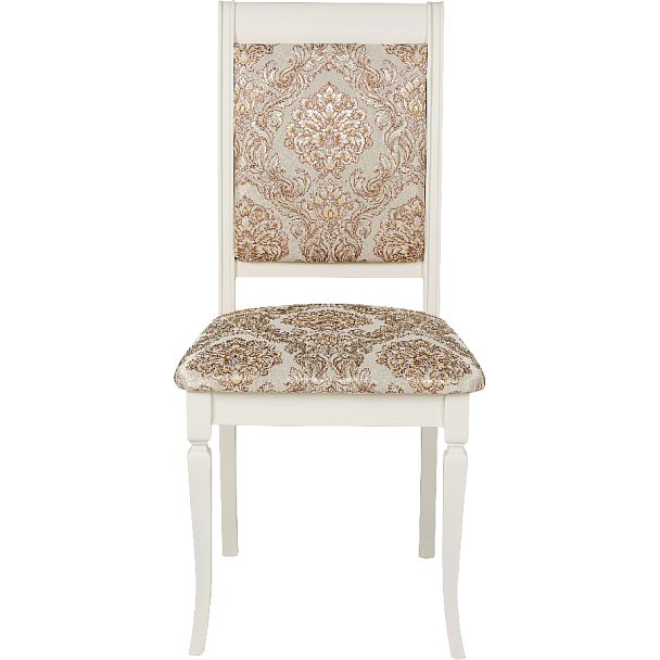 Комплект деревянных стульев с мягким сиденьем Бармс Слоновая кость/Бежевый жаккард, 4 шт. - Вид 2