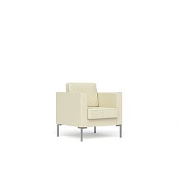 Кресло  Мальта / Malta malta-1 экокожа светло-бежевая CN1112 - Фото предпросмотра