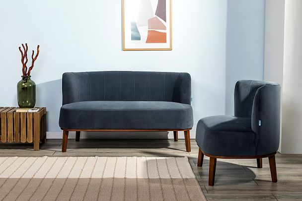 Кресло Шафран_Diag_ Grey - Вид 20