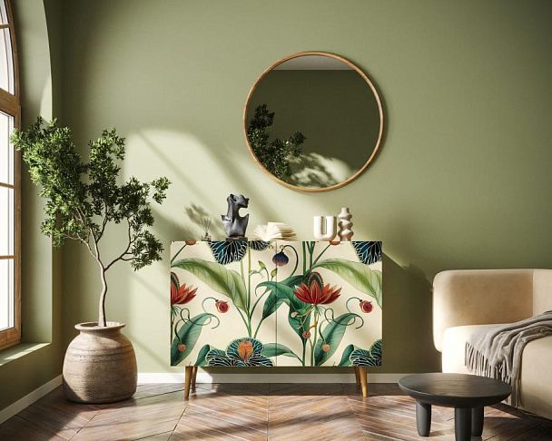 Комод Berber две дверки 55 принт арт BB04/Print_55 - Вид 5