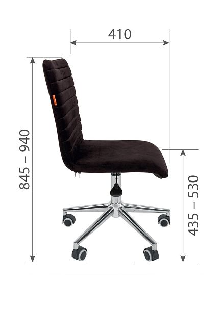 Кресло CHAIRMAN 020, ткань, бирюзовый - Вид 5