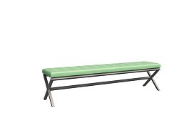 Next Банкетка трехместная NLT.L-3 Kanzas 20/Металл Серый 1950*380*480 - Фото предпросмотра