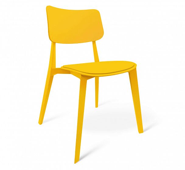Стул Sheffilton SHT-S110-P желтый/желтый - Вид 2
