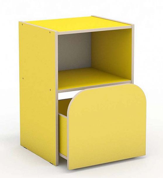 Секция 2-х ярусная с выкатным ящиком для Стенки "Антошка" - Вид 4