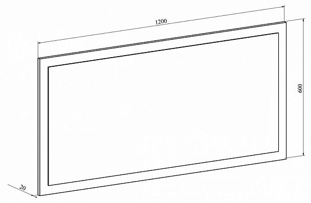 Зеркало настенное Виктория ВИ-19 - Вид 4