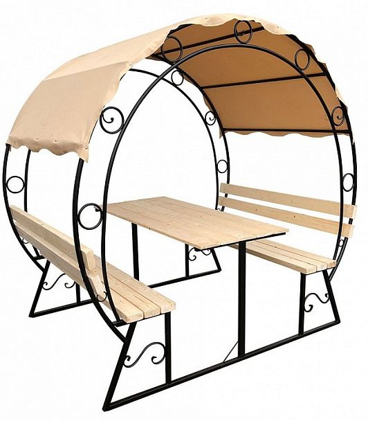 Беседка Подкова - Вид 1