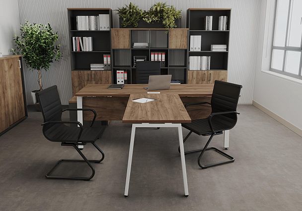 Style Project Direct Direct Царга стола SN.CSDR-004 Белый/Металл Белый 1430*16*320 - Вид 3