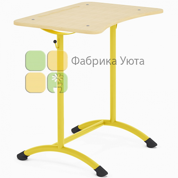 Парта одноместная ЭКСТРА (Р) цвет., рег. (1-3 гр) - Вид 1