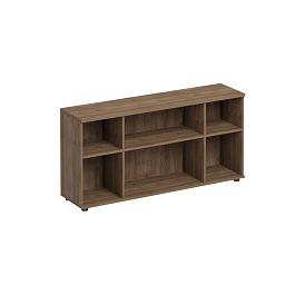 Стеллаж низкий Комфорт К.521 дуб шамони темный - Фото предпросмотра
