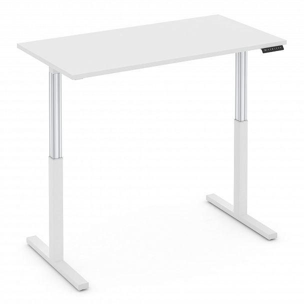 Стол электроподъемный "MOVE UP" MV.SE-3.7 Белый металл / Белый Бриллиант - Вид 3