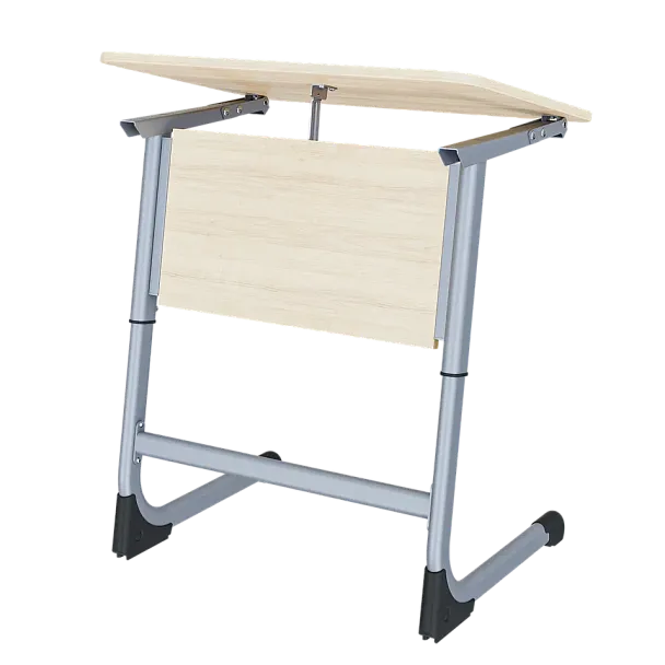 Парта Smart на плоскоовале 1М с РН (столеш.ЛДСП ЗУ, экран ЛДСП), гр.5-7 - Вид 9