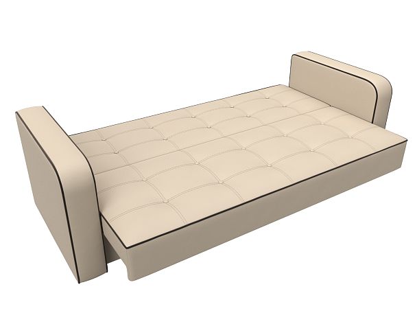 Диван-книжка Тур Экокожа\Велюр бежевый - Вид 7