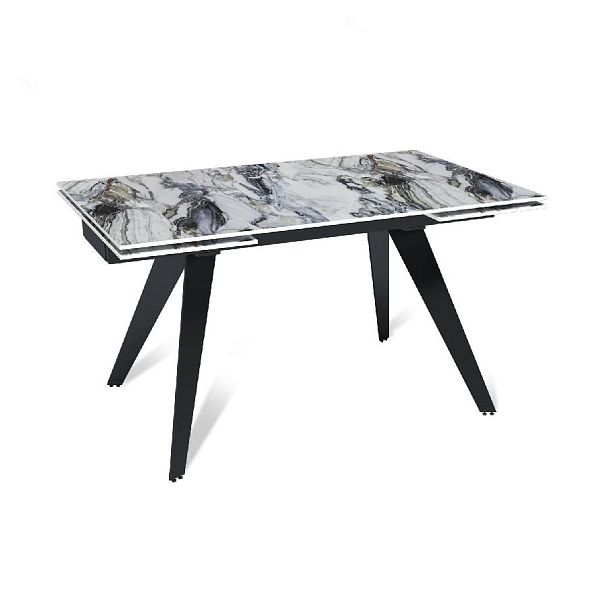 Стол раскладной Rhein (140+40+40), керамика глянцевая Cold Jade - Вид 1