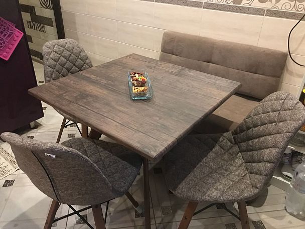 Столешница Sheffilton SHT-TT 80/80 МДФ палисандр 43101 - Вид 7