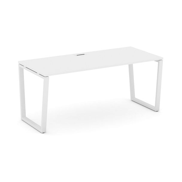Style Project Direct Direct Стол письменный SN-6T2.SR-014.M Белый/Металл Белый 1580*700*750 - Вид 1