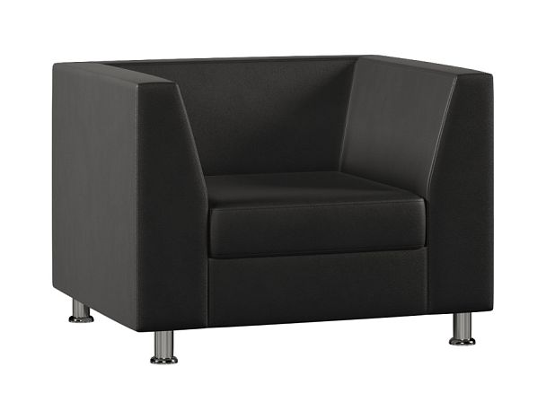 Кресло Everprof Monro Экокожа Черный - Вид 1