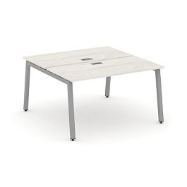 Стайл Проджект Рабочая станция 2-х сторон. SN-5A.DRS-002 Дуб Наварра/Металл Серый 1180*1232*750 - Фото предпросмотра