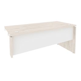 Onix Стол-приставка правый к опорным элементам O.SPR-4.7 (R) Денвер светлый/Белый бриллиант 1580*720*750 - Фото предпросмотра