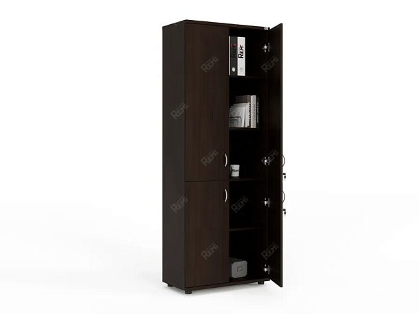 ЛАЙТ / LIGHT RLG040-70x35 Шкаф 4 двери 70x35x183 Венге - Вид 3