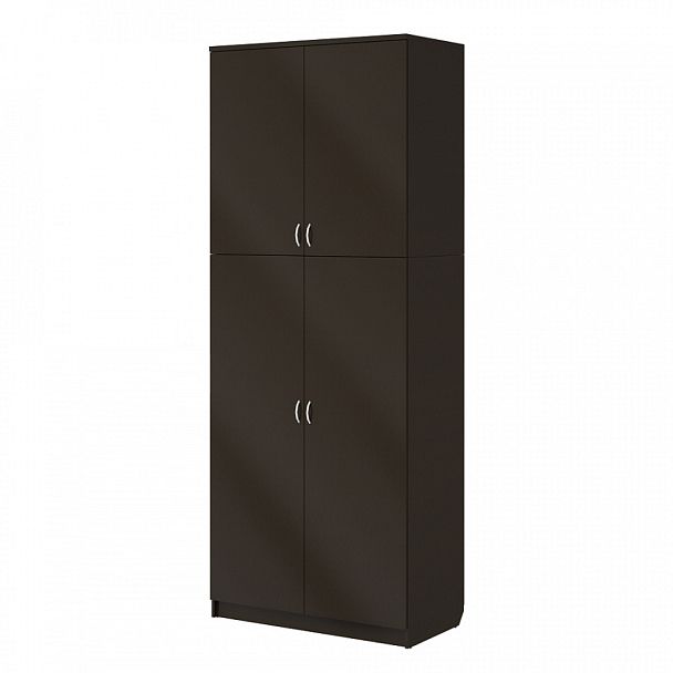 Шкаф универсальный для хранения   имущества роты и личных вещей военнослужащих "Офисные шкафы для документов"  ПК-АРМ-ШМД286Х112/ИР/35-В1-134А венге - Вид 1