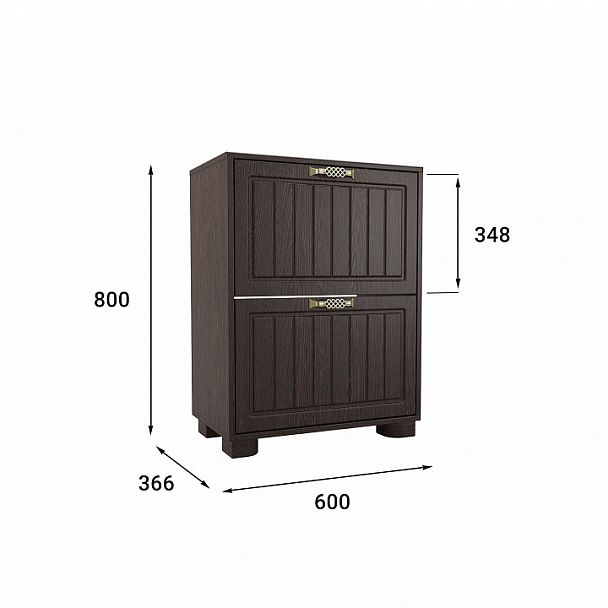 Тумба для обуви Монблан МБ-33К - Вид 4