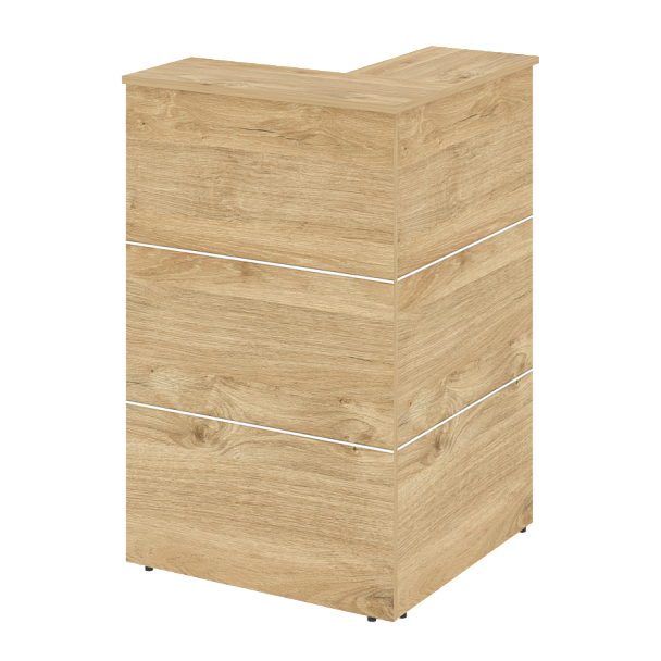 Onix Модуль угловой внешний левый О.R-MU.VNE (L) Тиквуд светлый 736*736*1160 - Вид 1