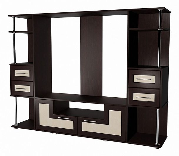 Стенка для гостиной Мебелайн-11 - Вид 1