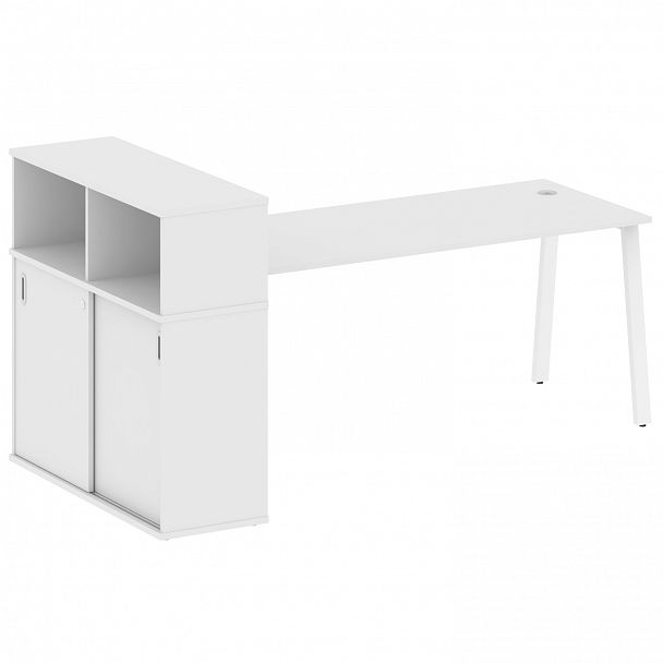 Рабочая станция "Metal System" БА.РС-СШК-3.5 белый - Вид 1