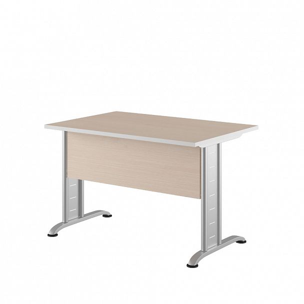 Стол письменный Metal Swift 120x80x75 светлый дуб - Вид 1