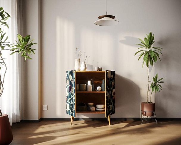 Комод Berber две дверки малый арт BB38/Print_54 - Вид 2