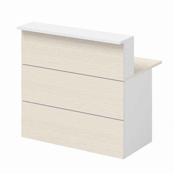 Стойка-ресепшн 1200 "Торонто" ПК-ТРН-СКР87Х120-В1-876 дуб альпийский - Вид 1