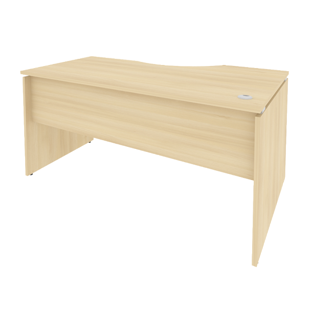 Style Стол криволинейный левый Л.СА-1 (L) Акация 1580*900*750 - Вид 1