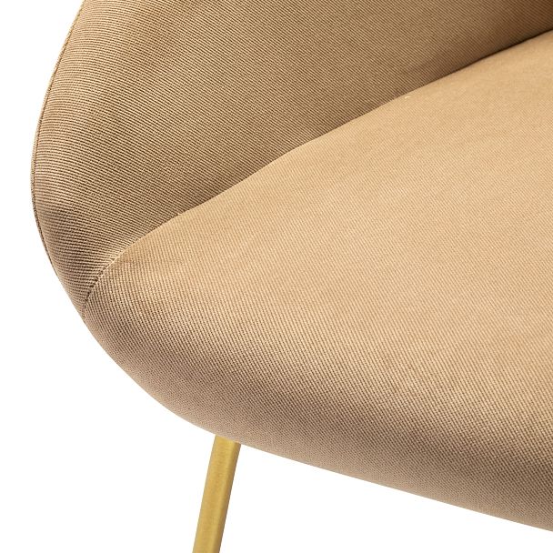 Кресло Kent Diag beige/Линк золото - Вид 6