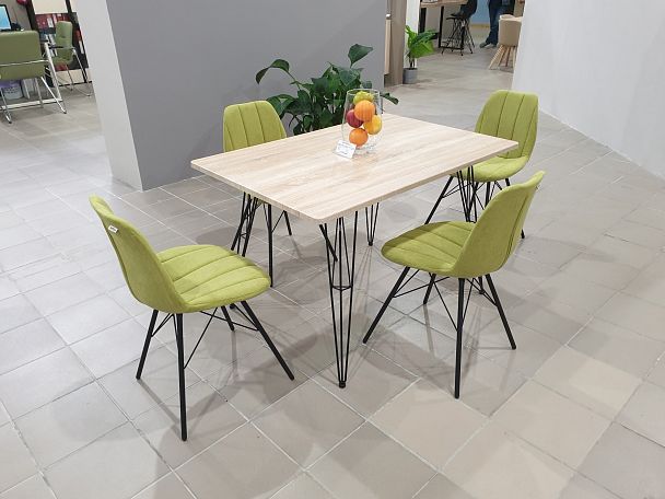 Столешница Sheffilton SHT-ТT 120/80 МДФ дуб сонома светлый - Вид 4