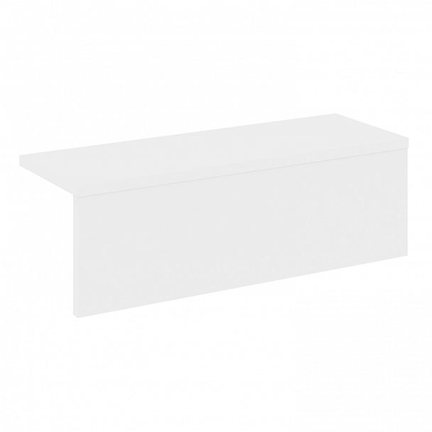 Накладка прямая низкая "Onix" О.R-NP.N-138.1 белый - Вид 1