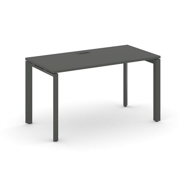 Стайл Проджект Некст / Style Project Next Стол письменный SN-59P.SP-015 Антрацит/Металл Антрацит/Черный Заглушка 1780*700*750 - Вид 1