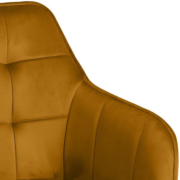 Комплект барных поворотных кресел Мони К, Confetti chai tea/белый, 2 шт. - Вид 9