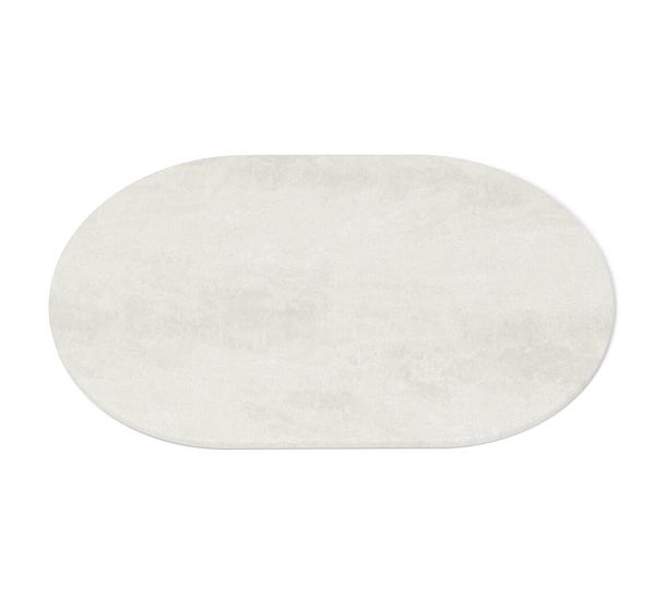 Стол Sheffilton SHT-TU104/120-80 МДФ овальный черный муар/бетон крем - Вид 6