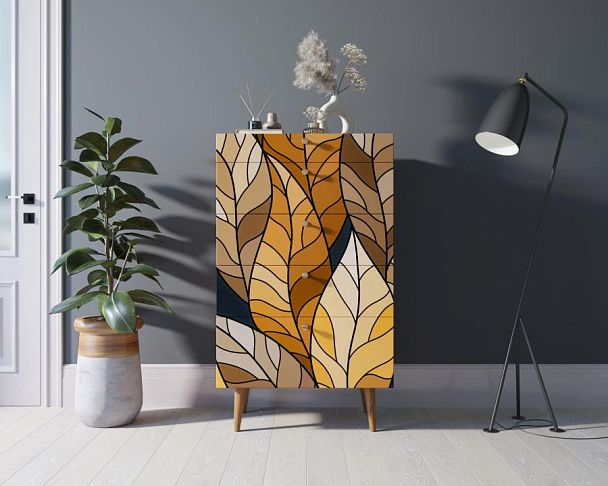 Комод высокий Berber принт 08 арт BB10/Print_08 - Вид 4