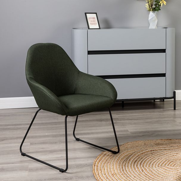 Кресло Kent тёмно-зеленый/Линк - Вид 10