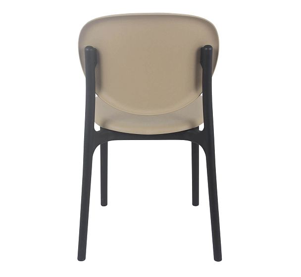 Стул Sheffilton SHT-S180 бежевый/черный - Вид 5