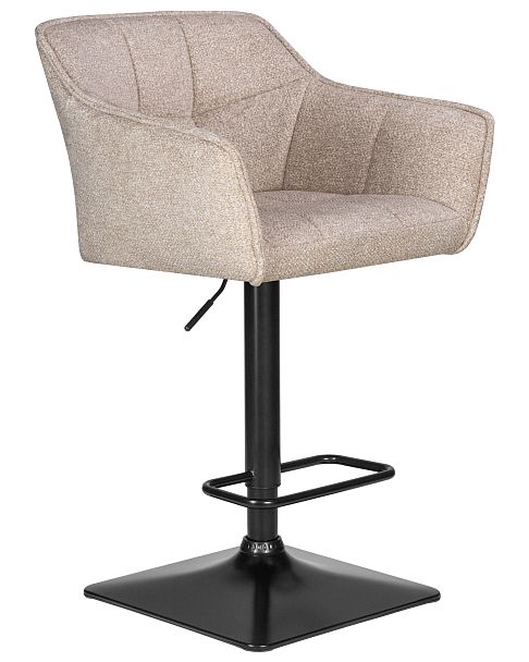Стул барный DOBRIN RALF (бежевый твид (LEO26)) - Вид 2