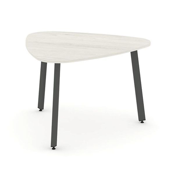 Стайл Проджект Стол переговорный SN-6.SPRG-71.3 Дуб Наварра/Металл Антрацит 1200*1200*750 - Вид 1