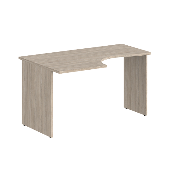 Стол эргономичный Sigma 1400х900х750 левый / цвет: дуб светлый - Вид 1