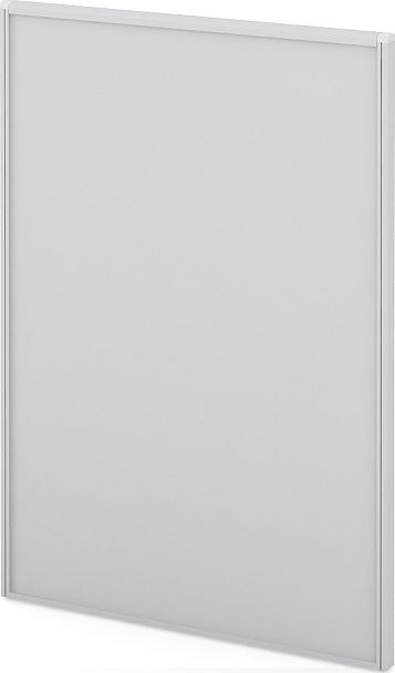 Модуль сплошной "Мобильные офисные перегородки «Логика»"  ПК-ЛГ-МДС200х140Д-В1-19 серый - Вид 1